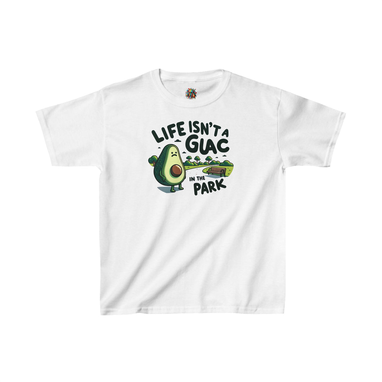 Guac in the Park - Youth Cotton T-Shirt - The Drip Monster