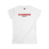 Cardio Day - Women's Cotton T-Shirt - The Drip Monster