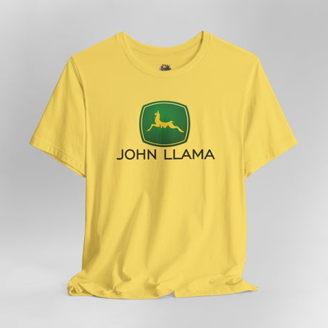 John Llama - Unisex Cotton T-Shirt - The Drip Monster