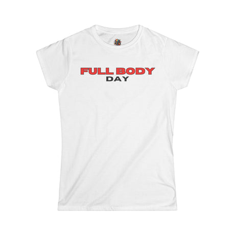 Full Body Day - Women's Cotton T-Shirt - The Drip Monster