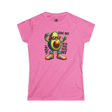 Guac Out - Women's Cotton T-Shirt - The Drip Monster