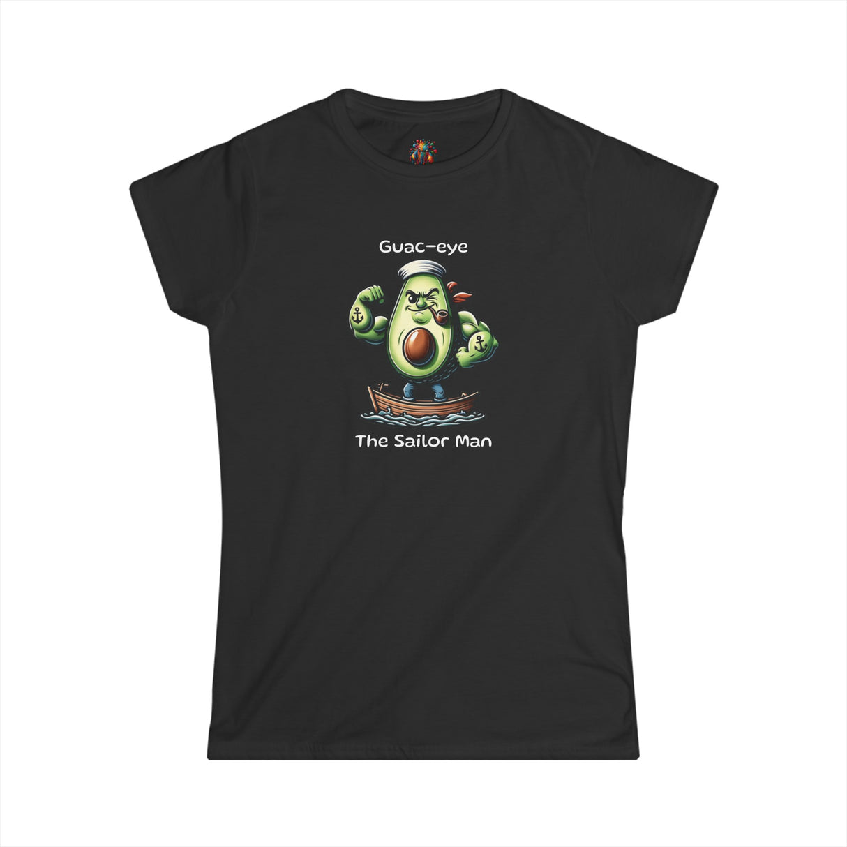 Guac-eye - Women's Cotton T-Shirt - The Drip Monster