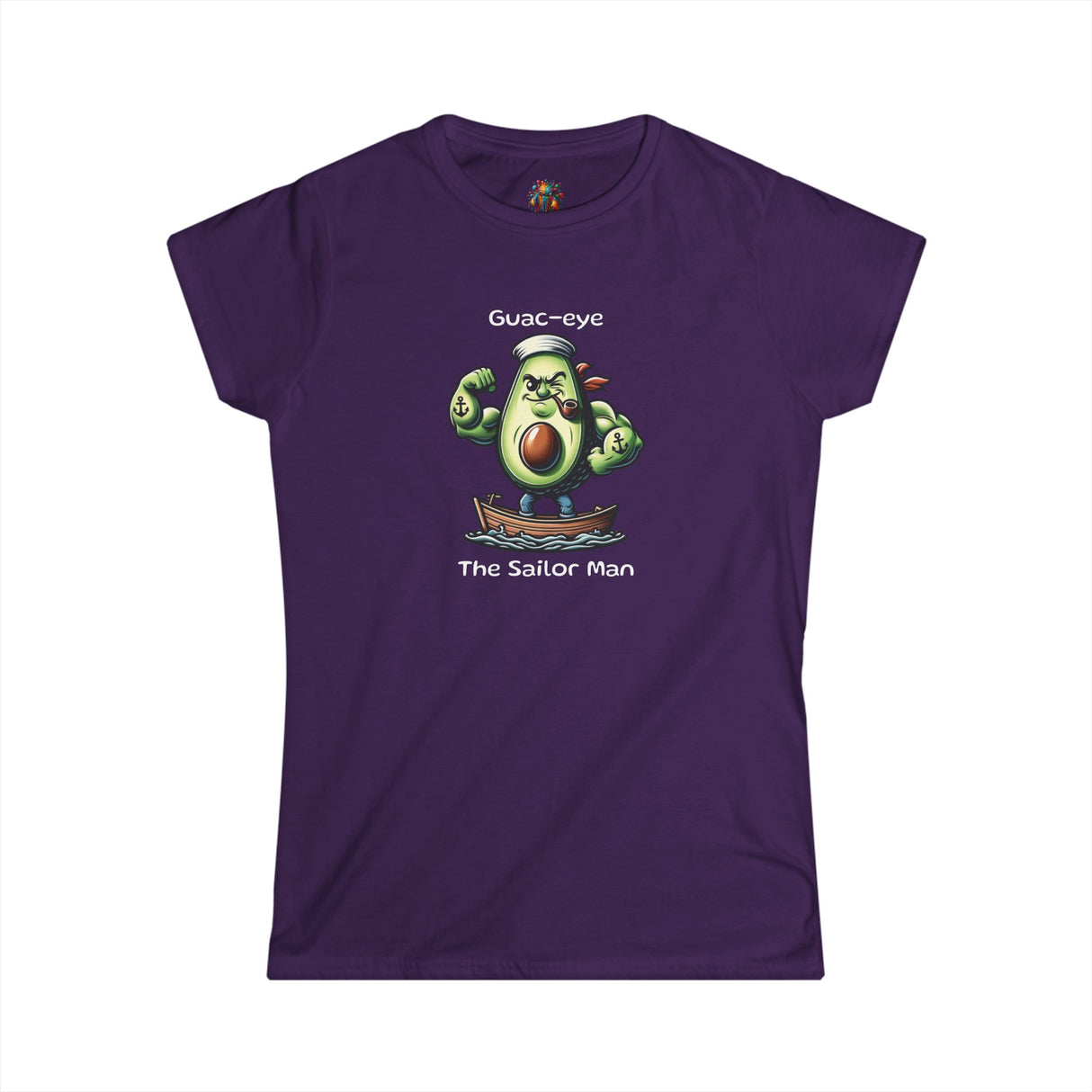 Guac-eye - Women's Cotton T-Shirt - The Drip Monster