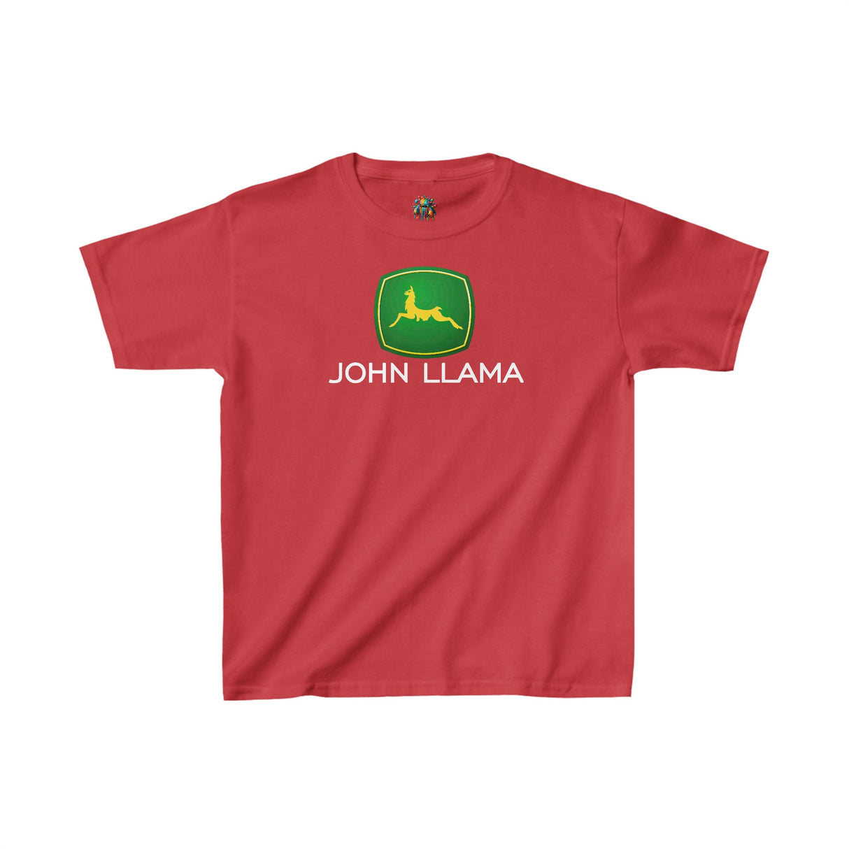 John Llama - Youth Cotton T-Shirt - The Drip Monster