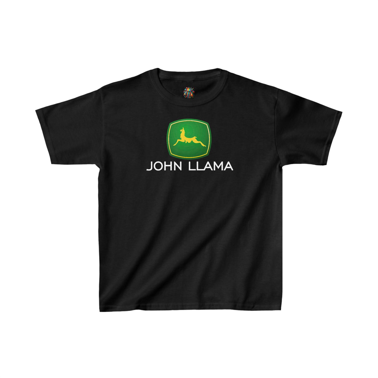 John Llama - Youth Cotton T-Shirt - The Drip Monster