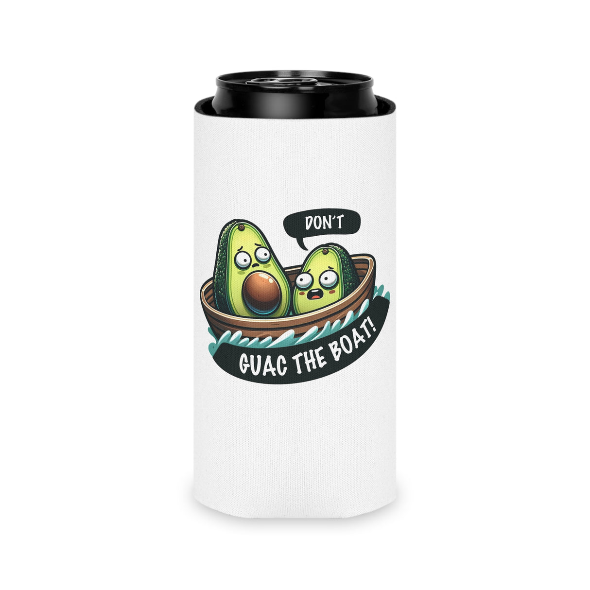 Guac the Boat - Coozie - The Drip Monster