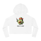 Guac 'N Load - Women’s Cropped Hoodie - The Drip Monster