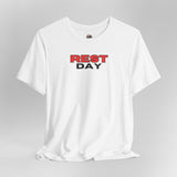 Rest Day - Unisex Cotton T-Shirt - The Drip Monster