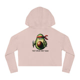 First Guac - Women’s Cropped Hoodie - The Drip Monster