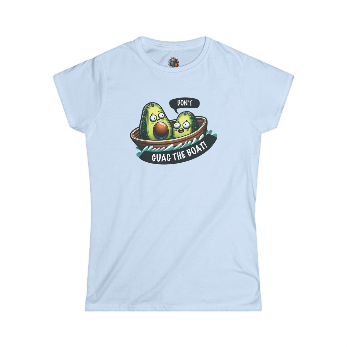 Guac the Boat - Women's Cotton T-Shirt - The Drip Monster