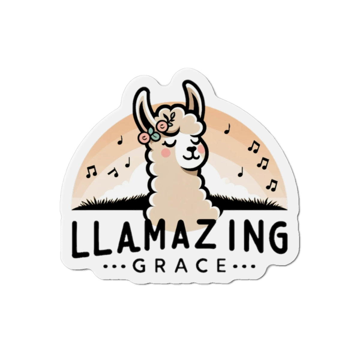 Llamazing Grace - Magnet - The Drip Monster