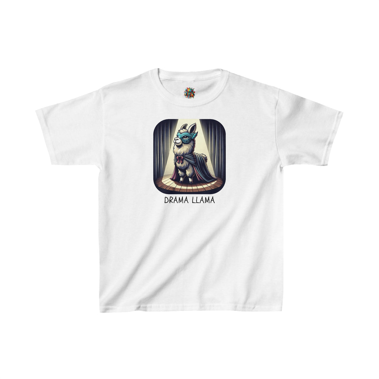 Drama Llama - Youth Cotton T-Shirt - The Drip Monster