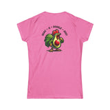 Guac-a-Doodle-Doo - Premium Women's T-Shirt - The Drip Monster