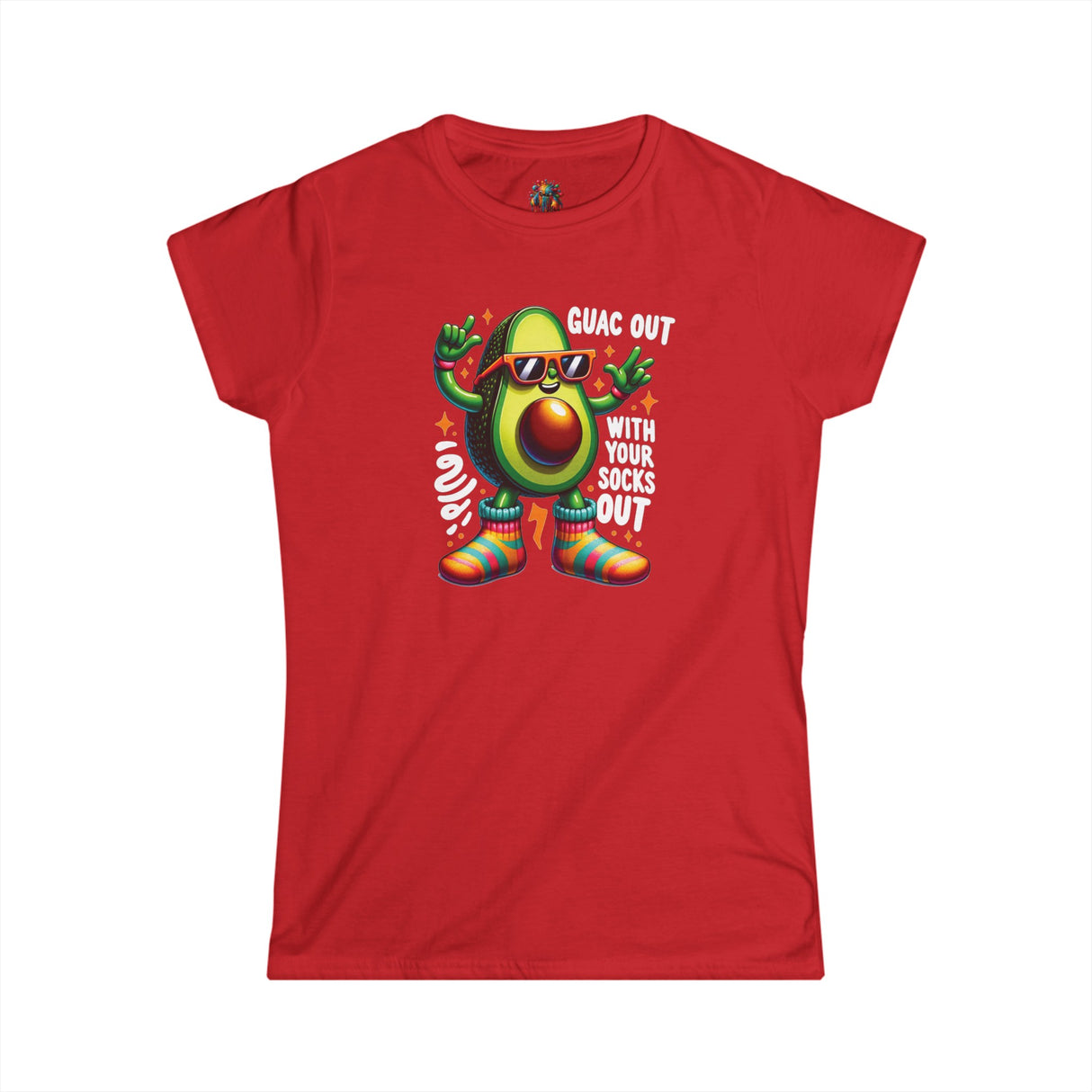 Guac Out - Women's Cotton T-Shirt - The Drip Monster