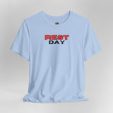 Rest Day - Unisex Cotton T-Shirt - The Drip Monster