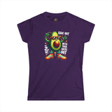 Guac Out - Women's Cotton T-Shirt - The Drip Monster