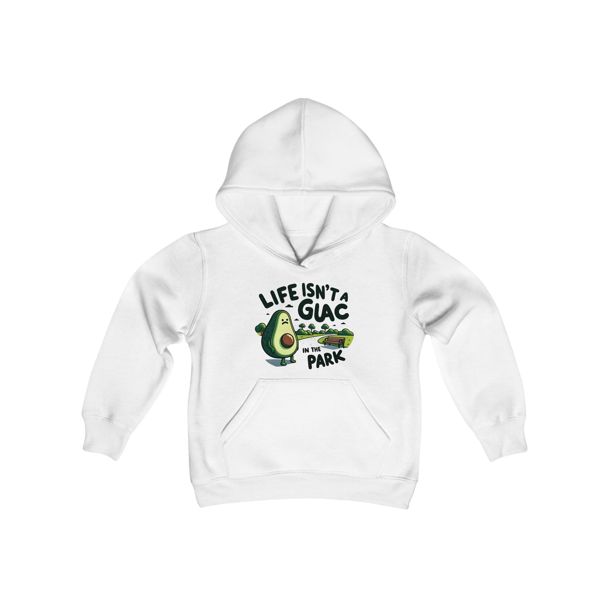 Guac in the Park - Youth Hoodie - The Drip Monster