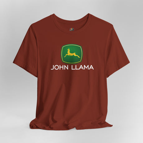 John Llama - Unisex Cotton T-Shirt - The Drip Monster