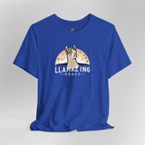 Llamazing Grace - Unisex Cotton T-Shirt - The Drip Monster