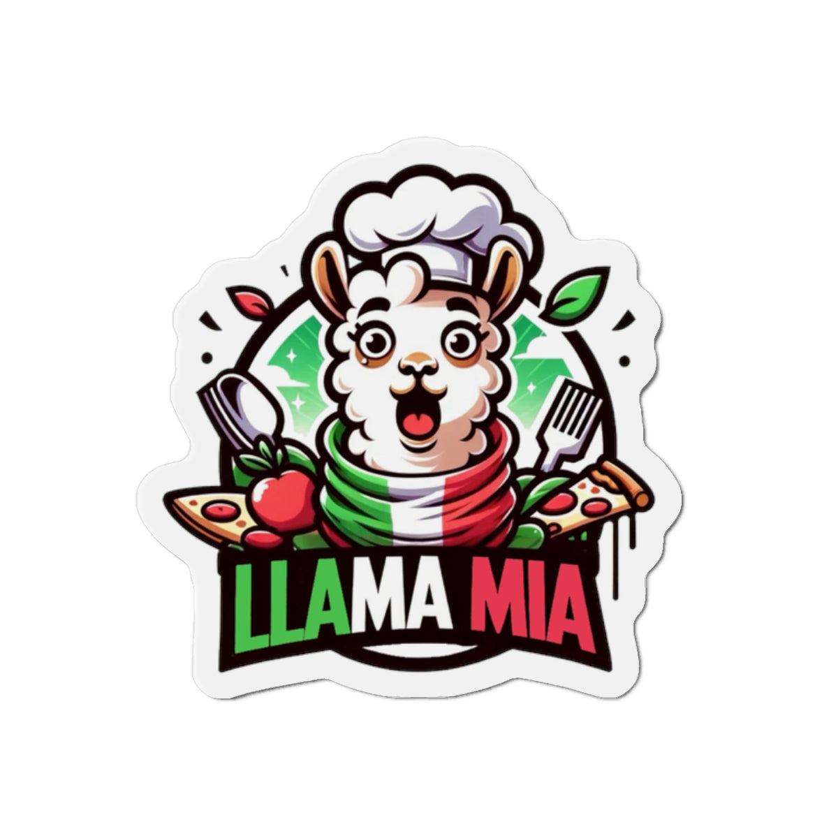 Llama Mia - Magnet - The Drip Monster