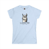 Llama-ted Edition - Women's Cotton T-Shirt - The Drip Monster