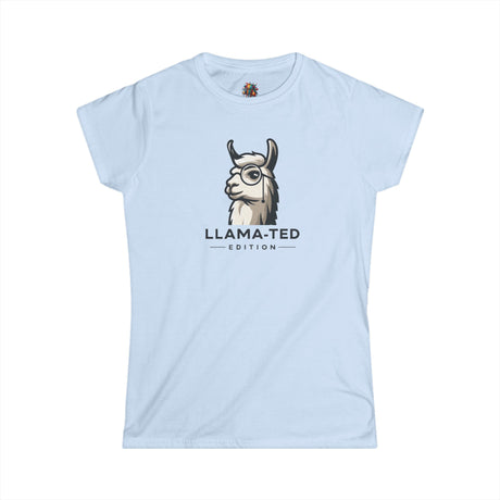 Llama-ted Edition - Women's Cotton T-Shirt - The Drip Monster