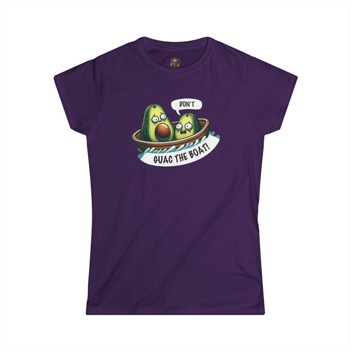 Guac the Boat - Women's Cotton T-Shirt - The Drip Monster