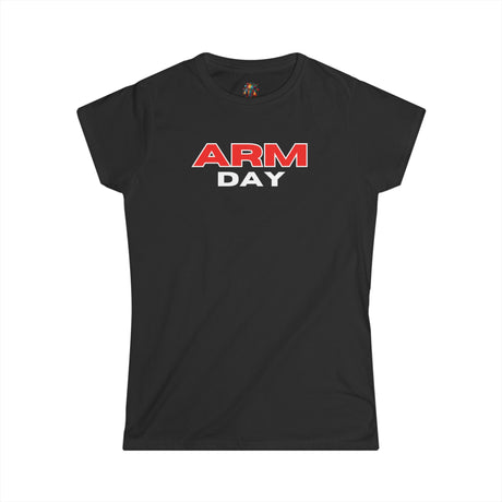 Arm Day - Women's Cotton T-Shirt - The Drip Monster