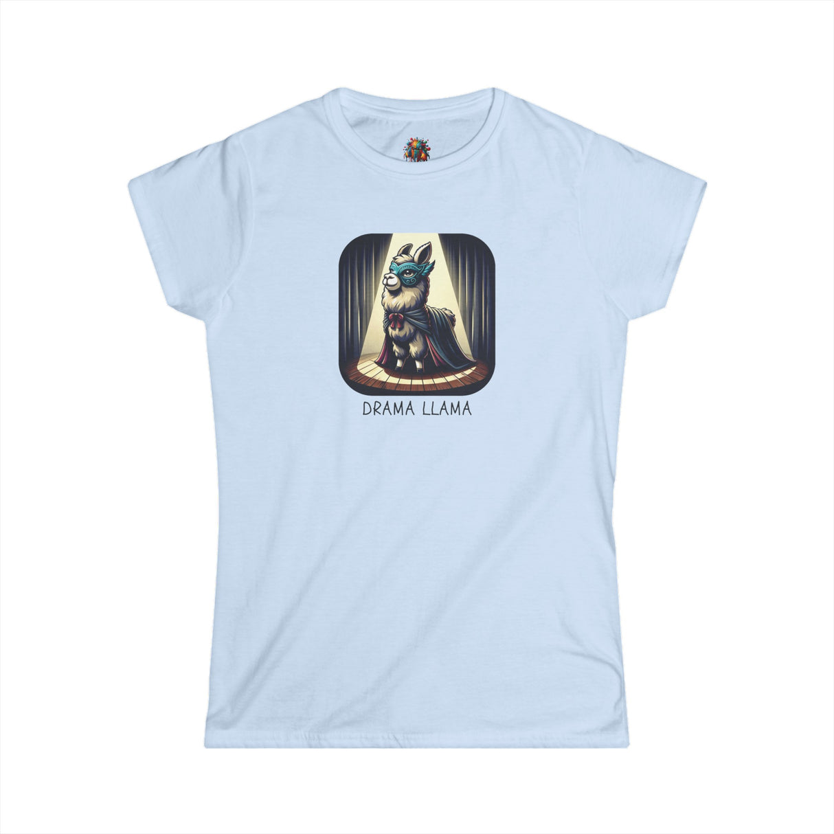 Drama Llama - Women's Cotton T-Shirt - The Drip Monster