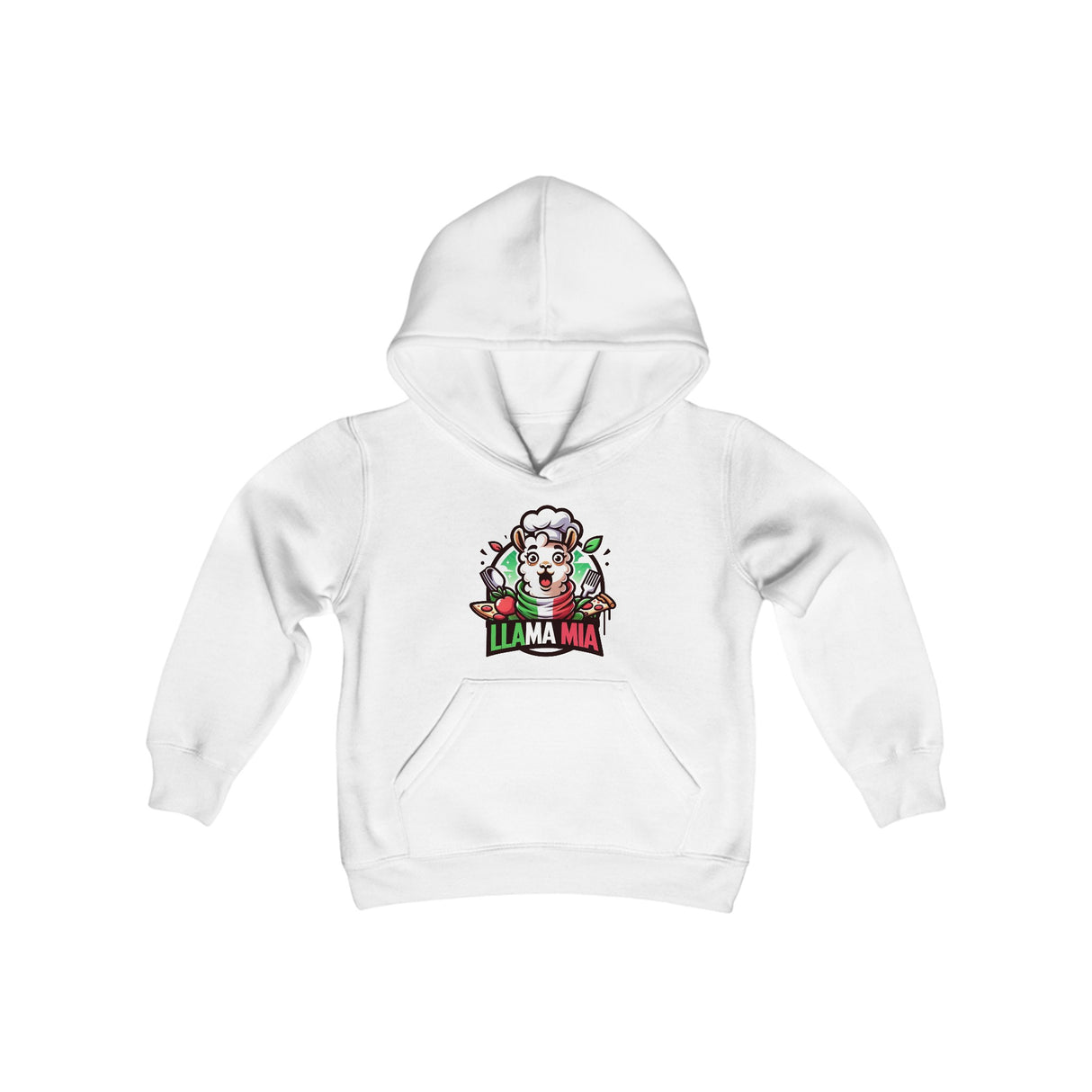 Llama Mia - Youth Hoodie - The Drip Monster