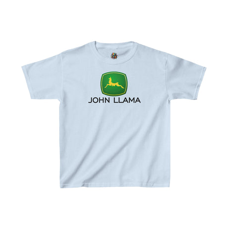 John Llama - Youth Cotton T-Shirt - The Drip Monster