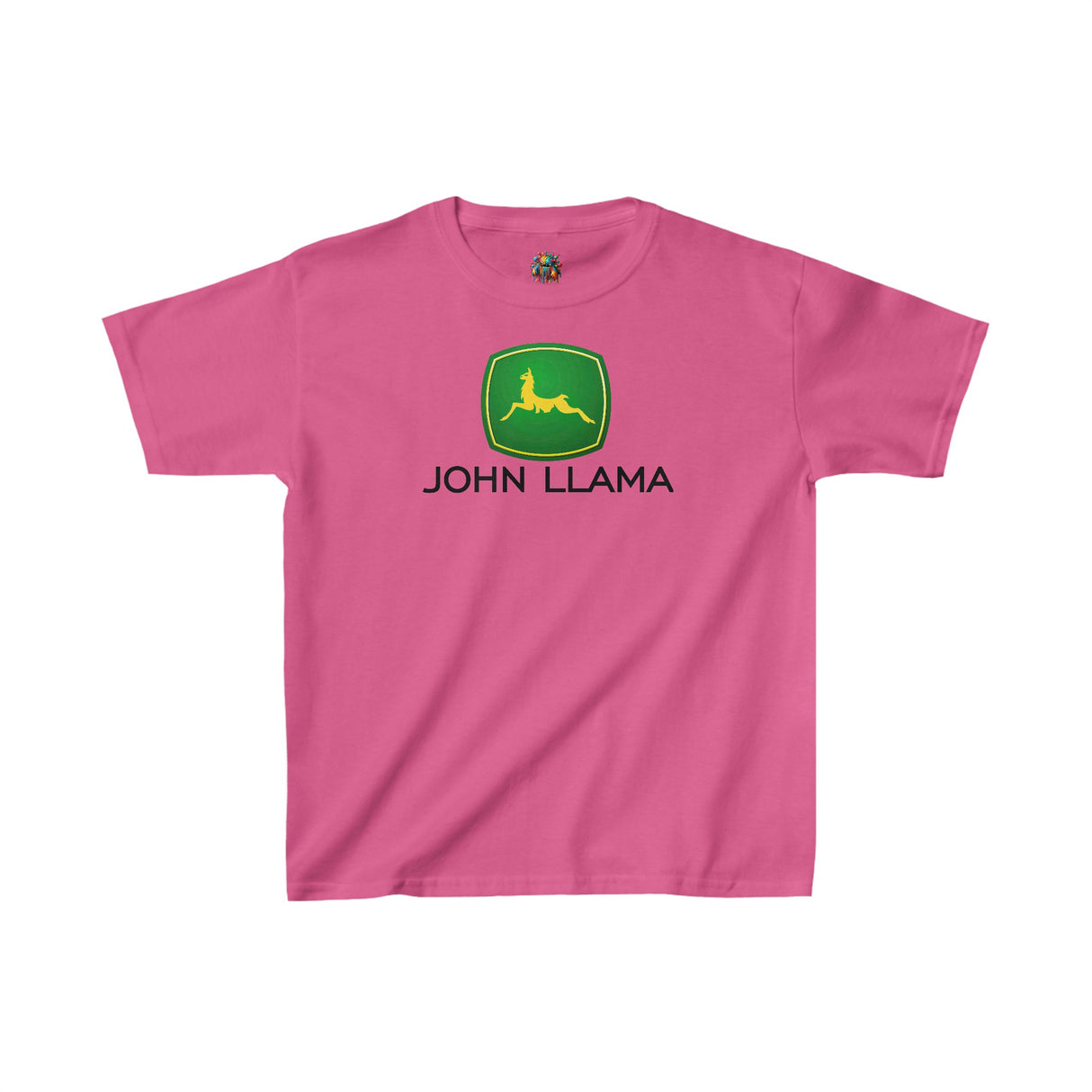 John Llama - Youth Cotton T-Shirt - The Drip Monster