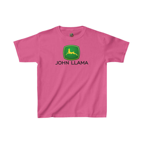 John Llama - Youth Cotton T-Shirt - The Drip Monster