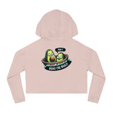 Guac the Boat - Women’s Cropped Hoodie - The Drip Monster