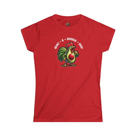 Guac-a-Doodle-Doo - Women's Cotton T-Shirt - The Drip Monster