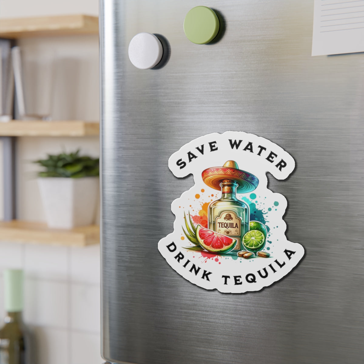 Save Water, Drink Tequila - Magnet - The Drip Monster