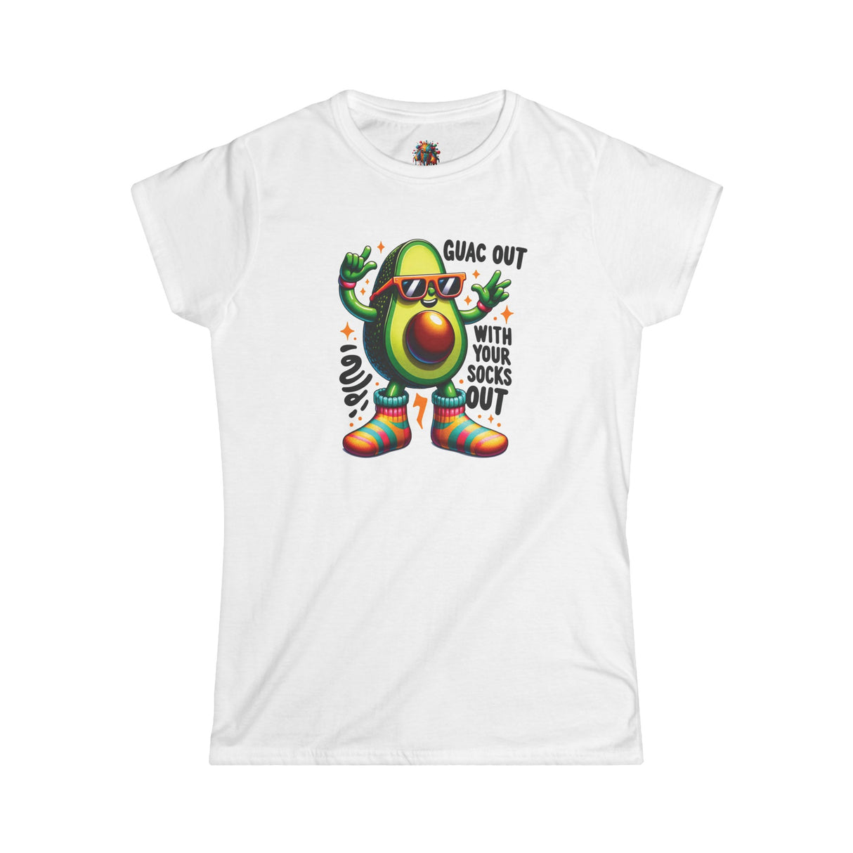 Guac Out - Women's Cotton T-Shirt - The Drip Monster