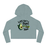 Guac in the Park - Women’s Cropped Hoodie - The Drip Monster