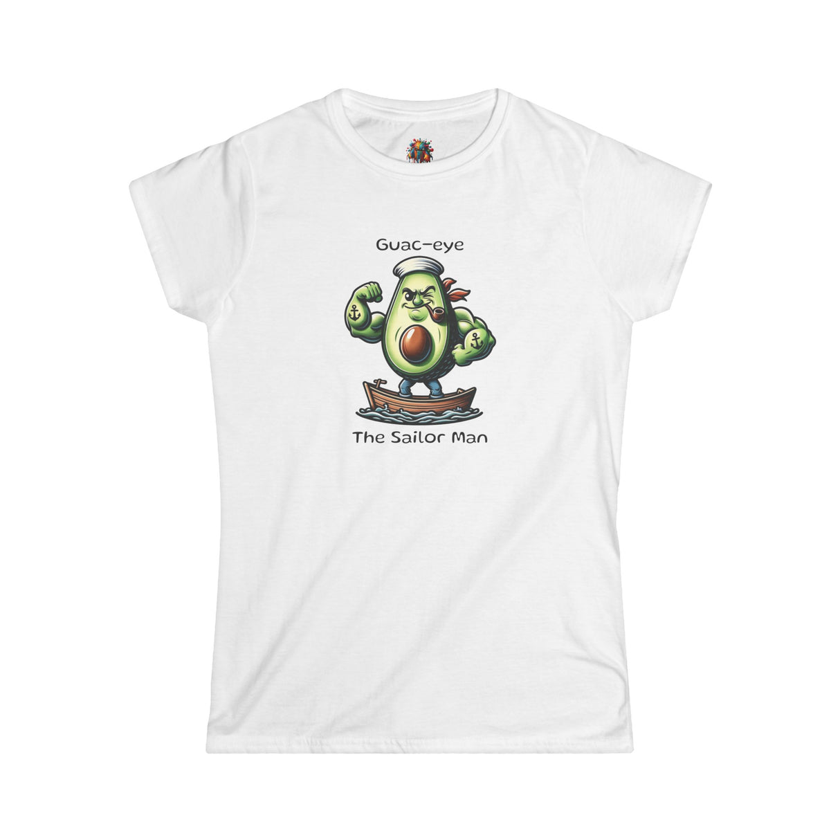 Guac-eye - Women's Cotton T-Shirt - The Drip Monster