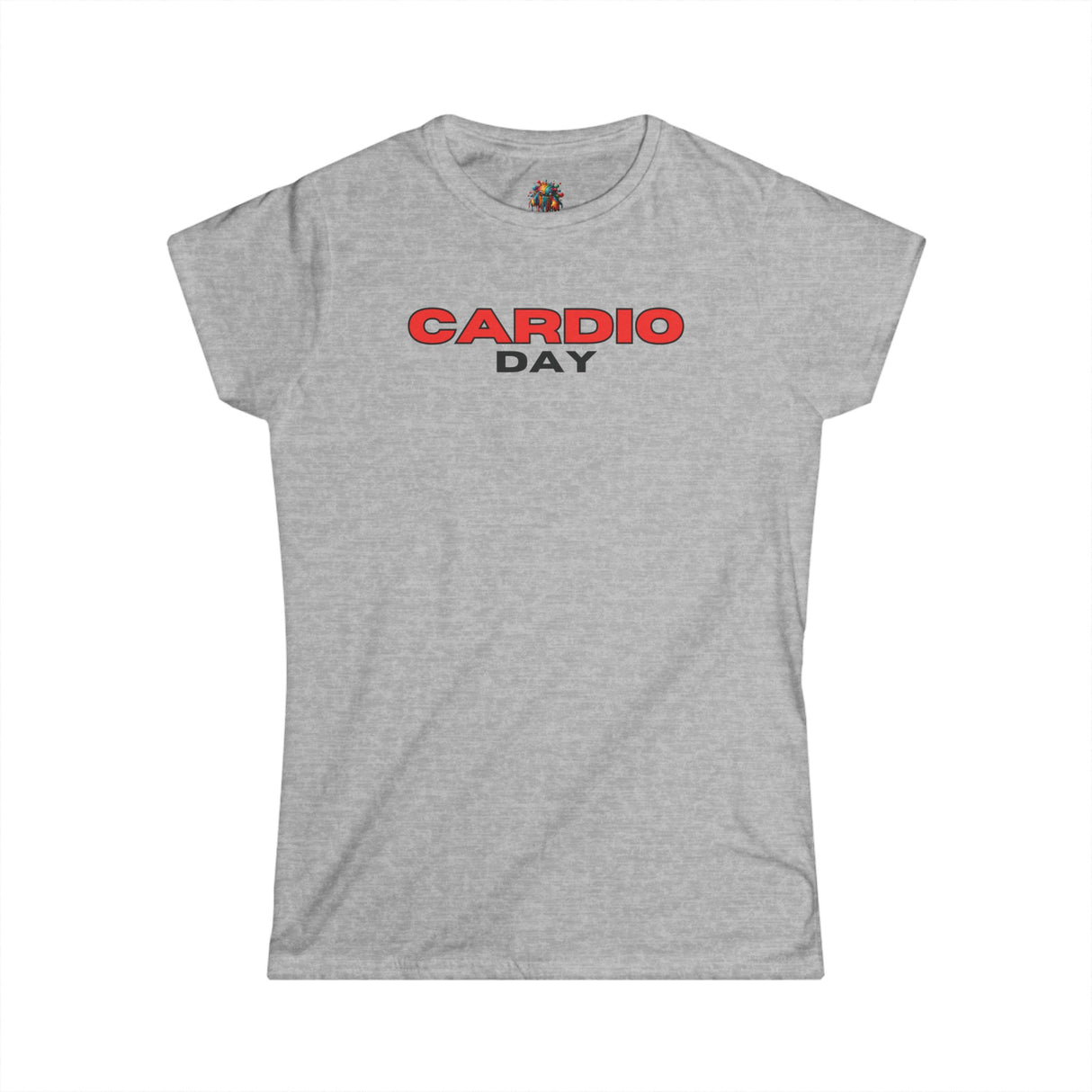 Cardio Day - Women's Cotton T-Shirt - The Drip Monster