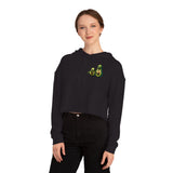 The Guac-ing Dead - Women’s Cropped Hoodie - The Drip Monster