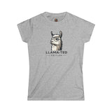 Llama-ted Edition - Women's Cotton T-Shirt - The Drip Monster