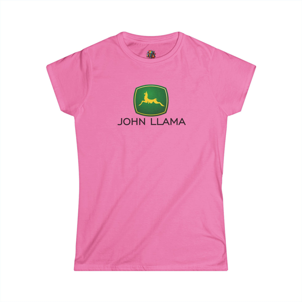 John Llama - Women's Cotton T-Shirt - The Drip Monster