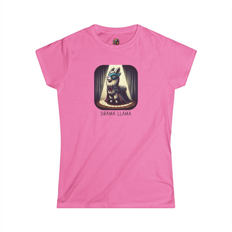 Drama Llama - Women's Cotton T-Shirt - The Drip Monster