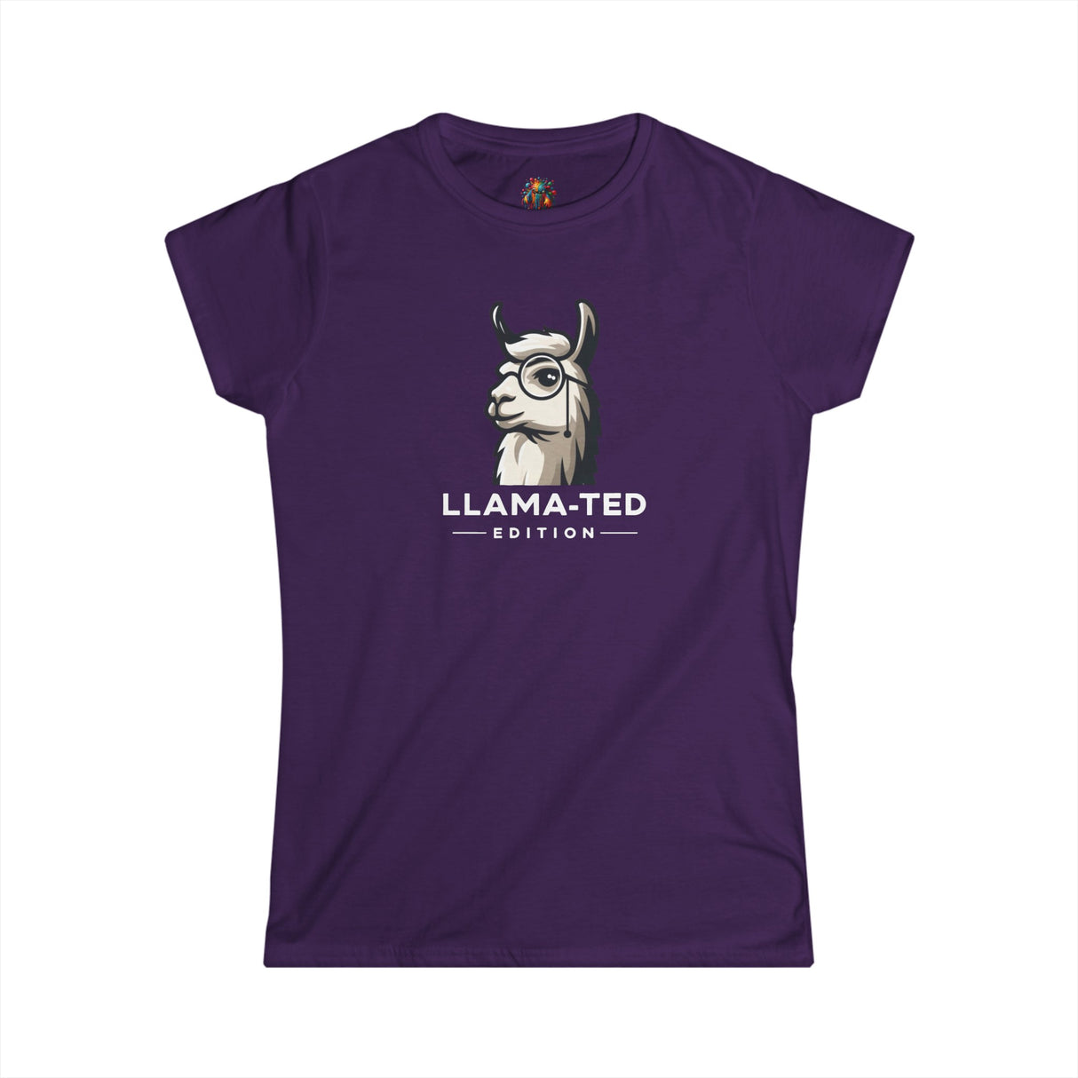 Llama-ted Edition - Women's Cotton T-Shirt - The Drip Monster