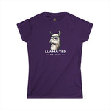 Llama-ted Edition - Women's Cotton T-Shirt - The Drip Monster