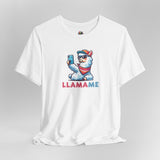 Llamame - Unisex Cotton T-Shirt - The Drip Monster