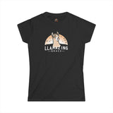 Llamazing Grace - Women's Cotton T-Shirt - The Drip Monster