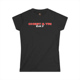 Chest & Tri Day - Women's Cotton T-Shirt - The Drip Monster