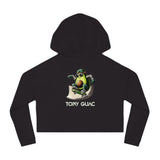 Tony Guac - Women’s Cropped Hoodie - The Drip Monster